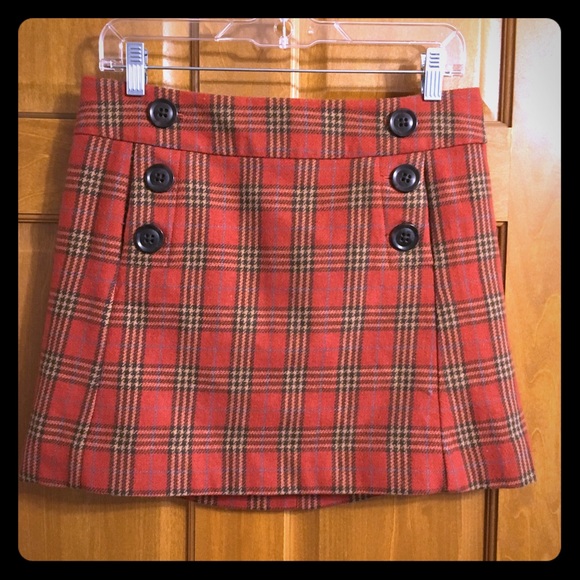 GAP Dresses & Skirts - Wool plaid gap skirt size 2 GAP Dresses & Skirts - Wool plaid gap skirt size 2